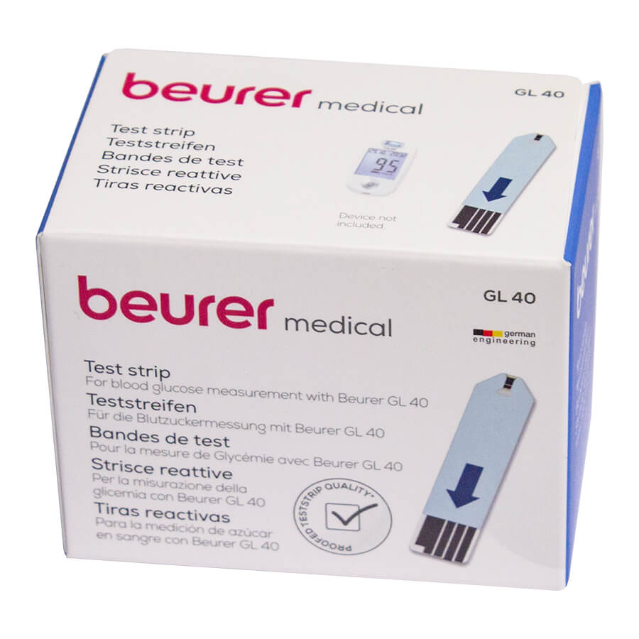 Blutzuckerteststreifen Beurer GL40 2 x 25 Stück