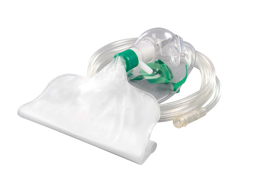 HUM AEROpart Sauerstoffmaske Kinder 200 cm Schlauch und Reservoirbeutel