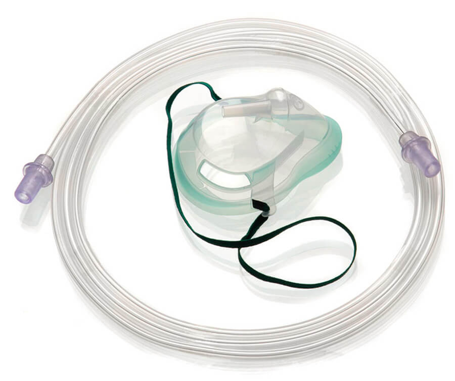 Intersurgical Sauerstoff-Maske Sauerstoffmaske o2 Maske o2-Maske Sauerstoff-Atemmaske