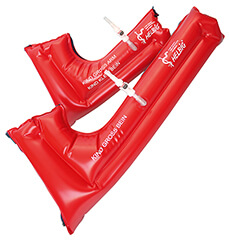 Pneu-Kammerschiene Bein,