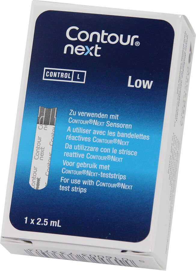 CONTOUR NEXT Blutzucker-Kontrolllösung niedrig
