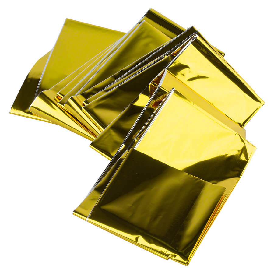 Rettungsdecke Kinder 120 x 160 cm gold/silber
