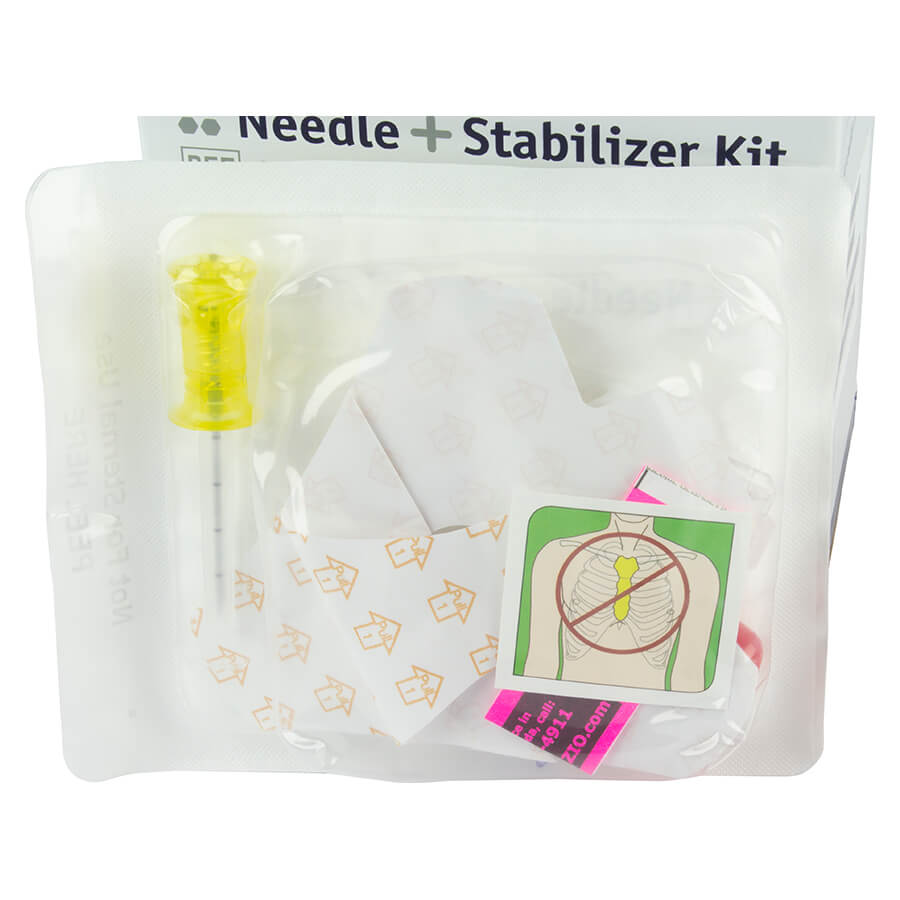 EZ-IO Intraossäres Infusionssystem Nadel-Kit 45 mm gelb + Stabilisierungspflaster