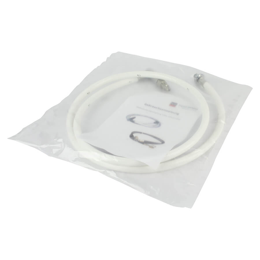 hestomed ZV-Schlauch O2, DIN-Winkelstecker, ISO, 1,5m, DIN