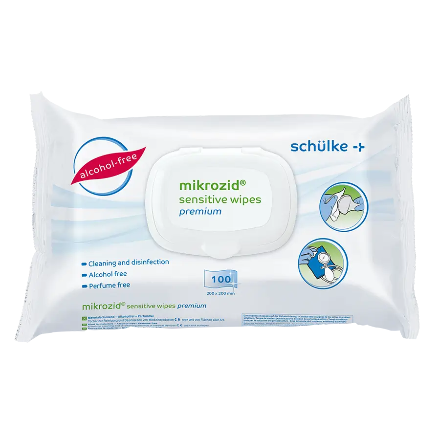 Mikrozid Sensitive Premium Wipes, alkoholfrei