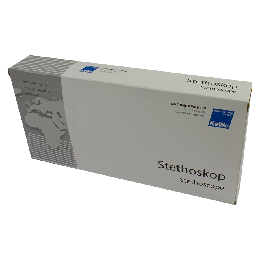 Stethoskop Rapport KaWe, schwarz, Black Line