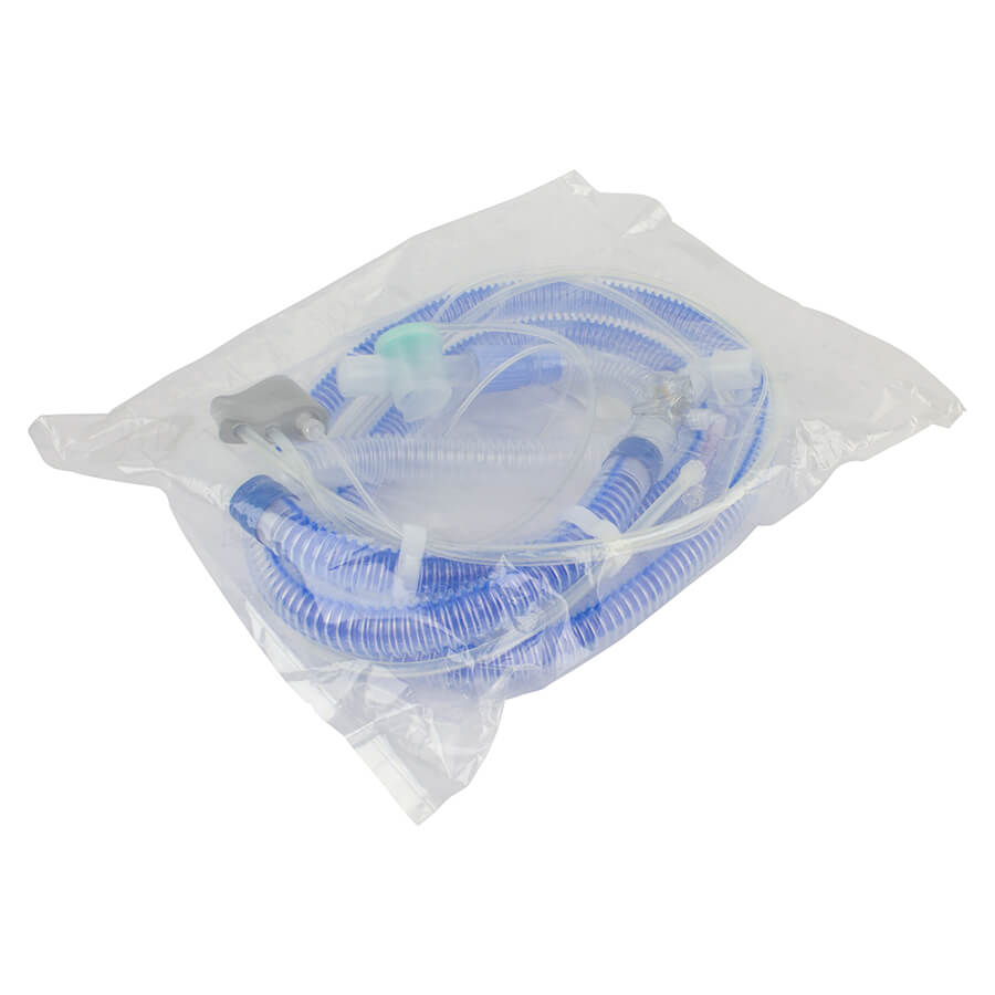 Patientenschlauch Medumat Transport EW 2m + CO2 + BiCheck-Flowsensor (reduzierter Totraum)